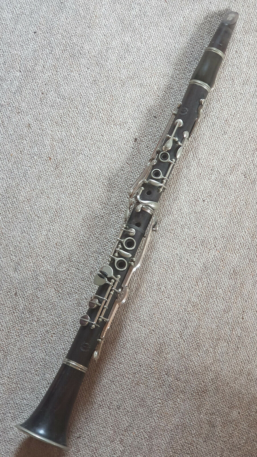 Old  Wooden Clarinet "ant. Janda Hodonin" Needs Repair