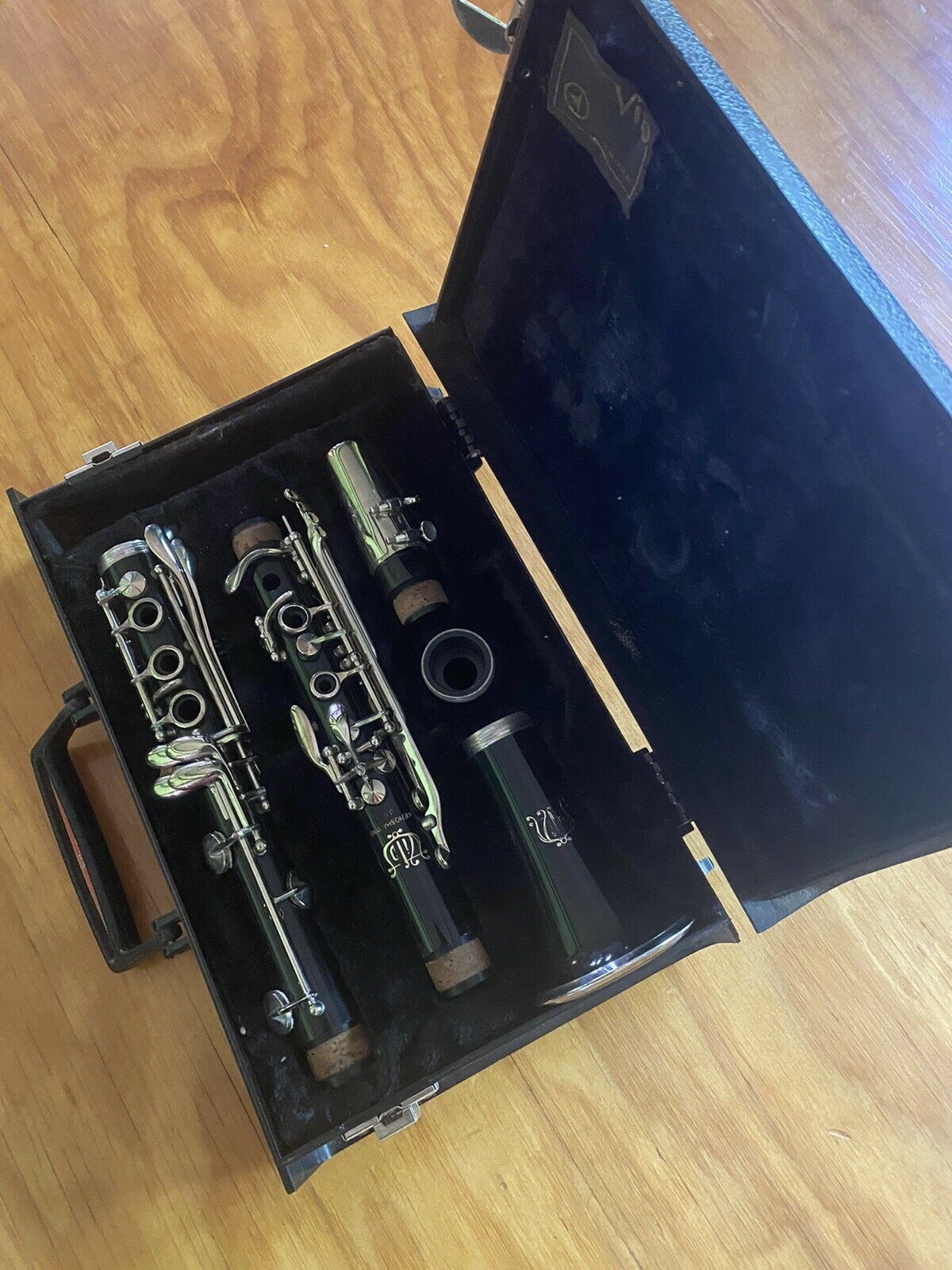 Vito Kenosha Wisconsin Made In Usa Clarinet Vintage With Case