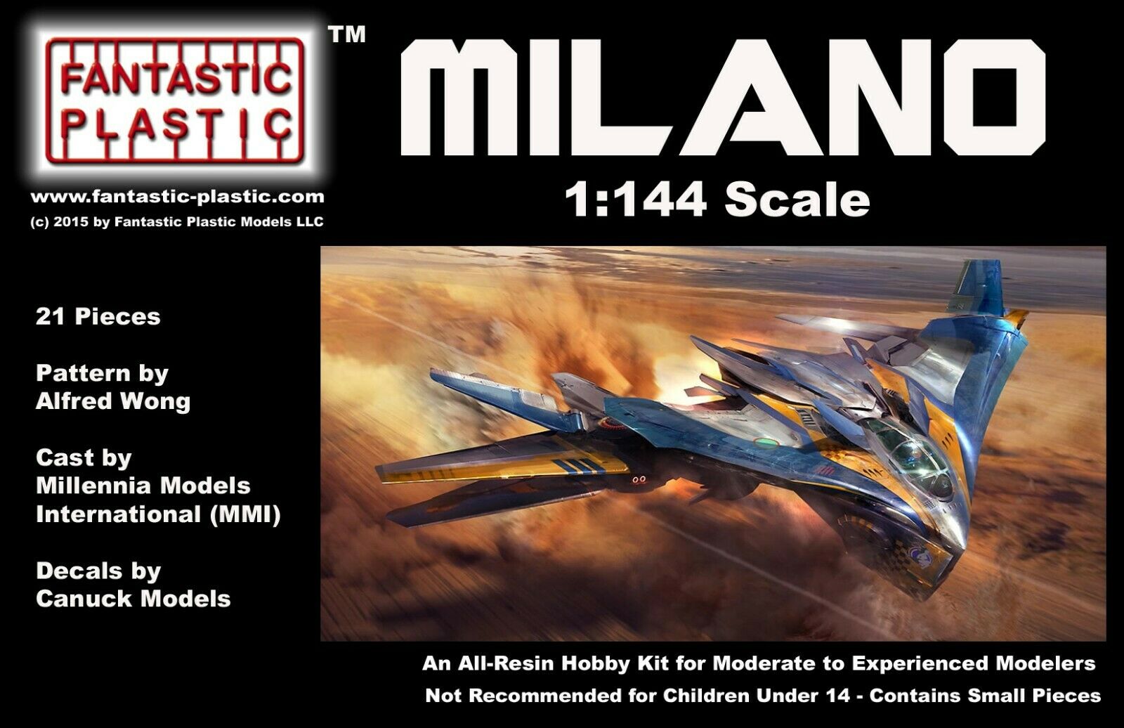 1:144 Milano From "guardians Of The Galaxy" - Resin Model Kit